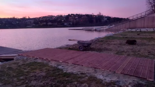 Promenade et baignade en nature vers Colomiers, Toulouse, Aquaparc Toulouse
